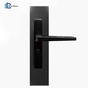 Child Safety Casement Locking Handle , Powder Coating Aluminium Window Handle