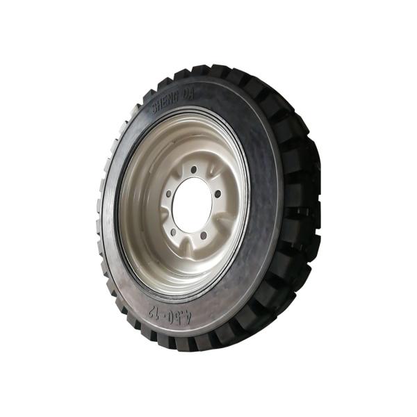 Buy 45% Solid Rubber Tricycle Tires 450-15 Excellent Wear Resistance at wholesale prices