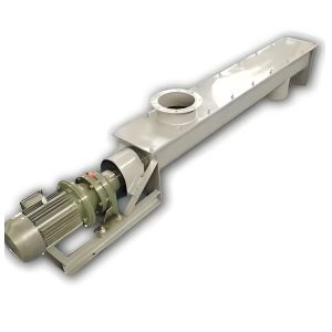 Wet Concrete And Cement Axle-less Spiral Conveyor Feeder