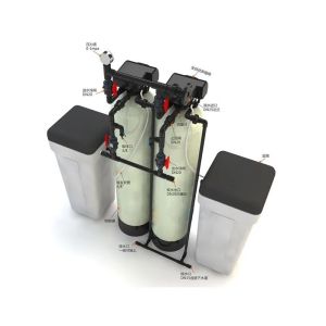 Manual Valve / Fleck Valve Water Softening Equipment Low Maintenance