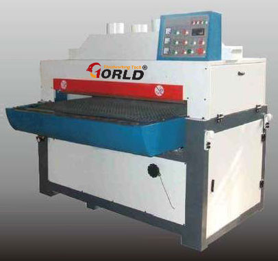 Buy 1220mm 4ft width flat surface wooden panel floor veneered plywood archaistic relief brush drawing machinery LS3B1300 at wholesale prices