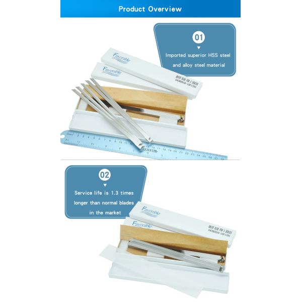 54782010 Knife Flat Ground M2 Alloyed Steel 45 Degrees For GT5250