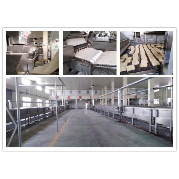 Stainless Steel Big Capacity Fried Instant Noodle Machine CE And ISO Passed