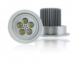 5W 70mm(H) * 105mm(D) 300 - 400LM Dimmable LED Downlights