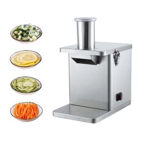 China Professional Electric Vegetable Fruit Cutter with Durable Stainless Steel Construction on sale