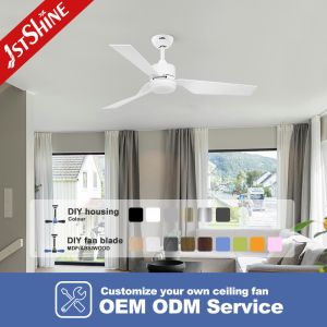 52 inch Modern Design 1stshine LED Ceiling Fan with Dimmable Light and Remote