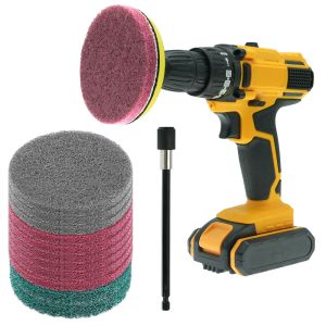 Quality 14 Pack Electric Drill Wheel Cleaning Brush Set Power Scrubber Brush Set For Drill for sale
