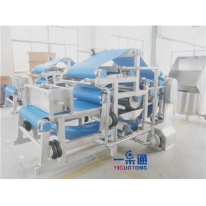 Continuous Belt Filter Press Industrial Juicer Machine For Fruits And Vegetables