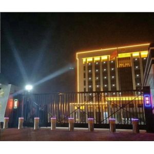 Road Traffic Safety Parking Hydraulic Road Blocker Automatic Rising Bollard