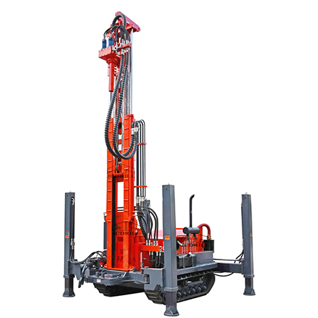 water well drilling rig CWD200 clawler mounted