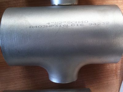 Buy ASTM A403 WP304 seamless tee at wholesale prices