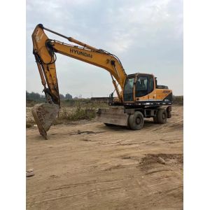 Second Hand Hyundai 210-9 Wheeled Excavator In Good Condition, Welcome To