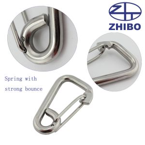 Customized SS316 Mirror Polish Snap Hook Egg Type Boat Accessories OEM