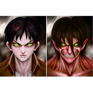 Custom 3D Lenticular Printing Service Promotional 3D Anime Poster