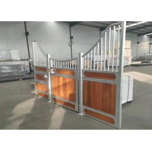 Quality European 3x3m Fully Welded Horse Stall Fronts for sale
