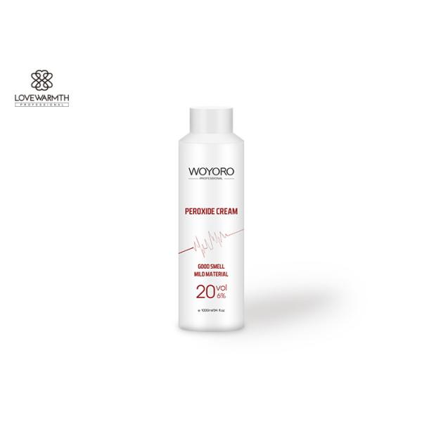 No Irritation Developer Peroxide Cream Good Smell 1000ml Volume Gentle