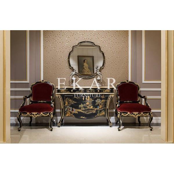 See larger image Livingroom Furniture Wood Carving Part Furniture Decorative Chairs