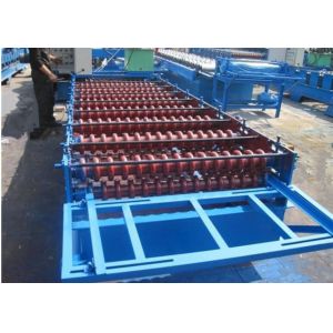 Quality 380V 60HZ Aluminum Automatic Roll Forming Machines With PLC Control System for sale