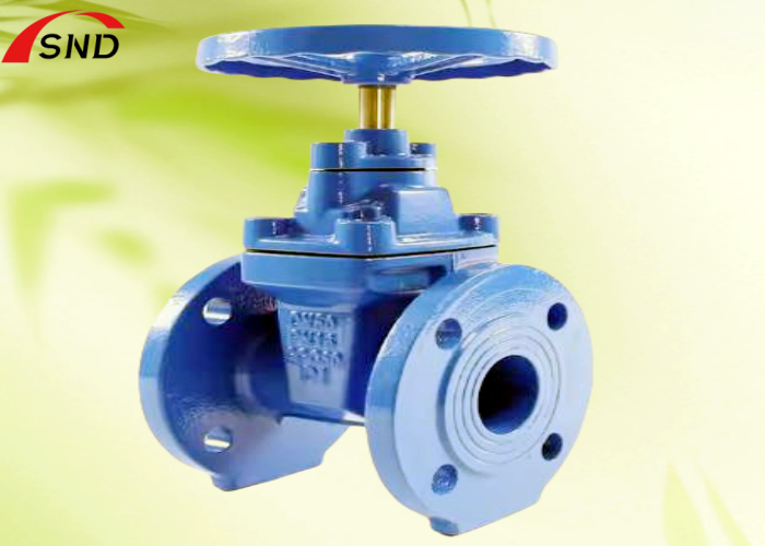 Manual Non-Rising Stem Gate Valve with Concealed Stem for Drainage Systems -