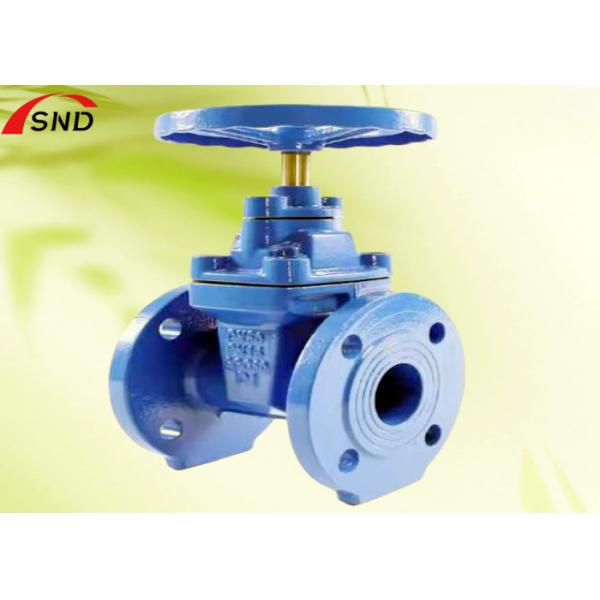 Manual Non-Rising Stem Gate Valve with Concealed Stem for Drainage Systems -