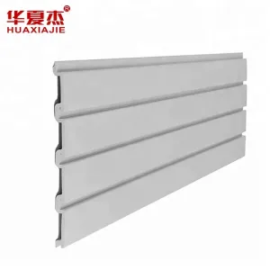 Quality Impact 300mm X 17mm PVC Slatwall Panels for sale