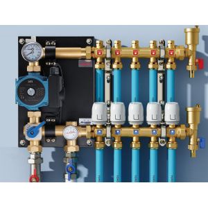 8201 Standard Water Mixing Center integrated with Manual Operated Supply