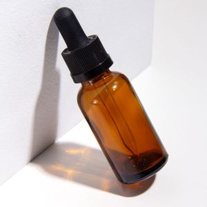 Empty Amber 2oz Dropper Bottles Tincture For Essential Oil