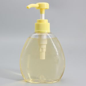PET Clear Hand Sanitizer 350ml Shampoo Pump Bottles