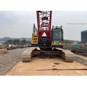 China Extremely Efficient SCC600A-6 60 Ton Mobile Hydraulic Crawler Crane Heavy Lifting Equipment on sale