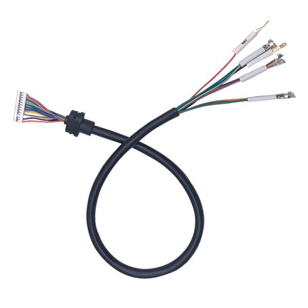 Buy Industrial Machine Medical Equipment Customized Advanced Coiled Wire Harness Assembly at wholesale prices