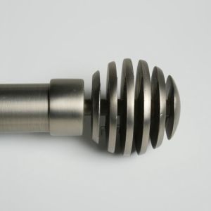 European Style Aluminium Curtain Rod Finials For Windows