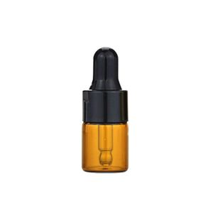 Multi Capacities Empty Essential Oil Bottles With Aluminum Dropper