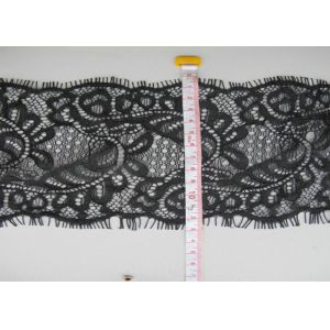 China White Eyelash Lace Trim , OEM / ODM Custom Offer CY-HB0230 on sale