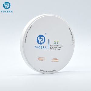 CAD CAM System 1200HV 1200MPA 43% Translucent Zirconia Blocks