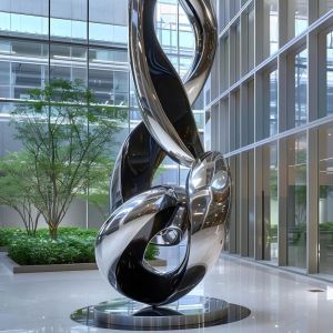Custom Modern Metal Art Sculptures For Hotels Project