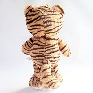 ISO9001 Short Plush Teddy Bear With Detachable Lion Hat