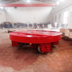 50 Ton Electric Material Handling Turntable Heavy Duty Transfer Trolley