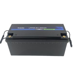 25.6V 100Ah LFP LiFePO4 Lithium Battery Pack With BMS For Household Solar System