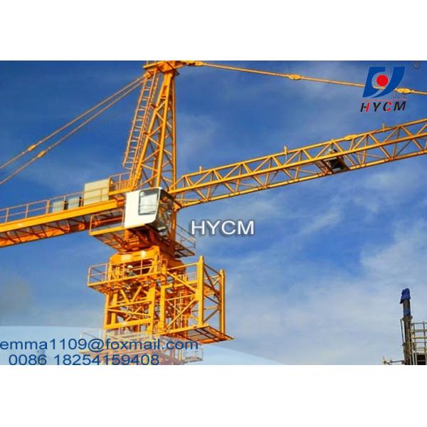 Buy 10T QTZ6518 Construction Building Safety Equipment 50M Free Standing Height at wholesale prices