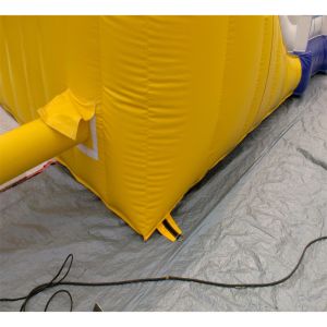 Amusement Inflatable Jumping Castle / Inflatable Jumping Bouncer PVC Tarpaulin