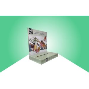 Customizable and Versatile Cardboard Countertop Displays for Various Products