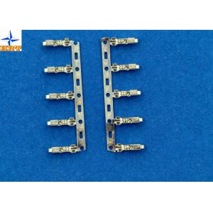 Tin - Plated / Gold - Flashed Brass Crimp Terminal Connector 2478 Equivalent 18