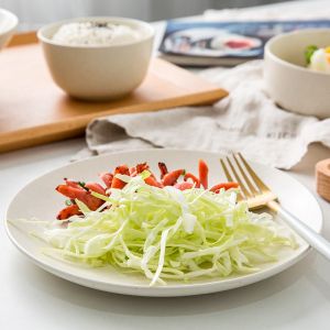 LFGB Matte Sesame Glazed Colored Porcelain Dinnerware