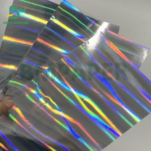 Virgin Pulp 70g Silver High Wet Strength Vacuum Metallized Paper