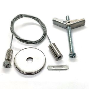 Stainless Steel LED Lighting Suspension Kit for Panel Lights