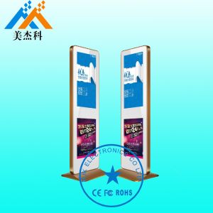 Vertical LCD Advertising Touch Screen Digital Signage Kiosk 500CD Brightness