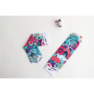Antibacterial Fabrics Custom Photo Print Socks 3D Printing