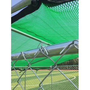 Galvanized Wire Outside Dog Cages For Large Dogs / Fully Enclosed Dog Kennel