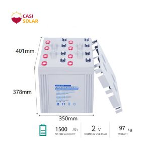 2v Maintenance Free Battery Home 1500Ah Solar Gel