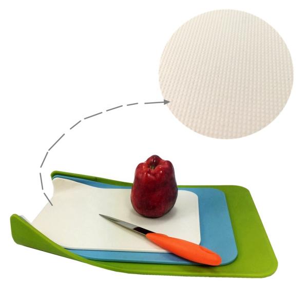 Eco-friendly 3PCS Flexible Kitchen Plastic Chopping Board for Vegetable Cutting 2021